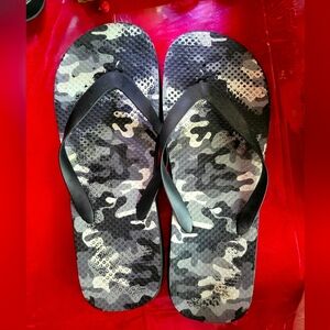 Men's Camouflage Flip Flops